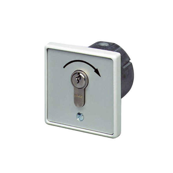 Miniatur Schlüssel-Taster 1 Tast-Kontakt Impuls Unterputz