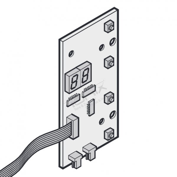 Hörmann Displayplatine für Steuerung A/B 445 / A/B 460 / B 460 FU