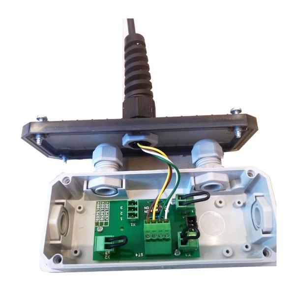 GFA Spiralkabel mit Anschlussdose für Schließkantensicherung TS971, TS 981, TS 970