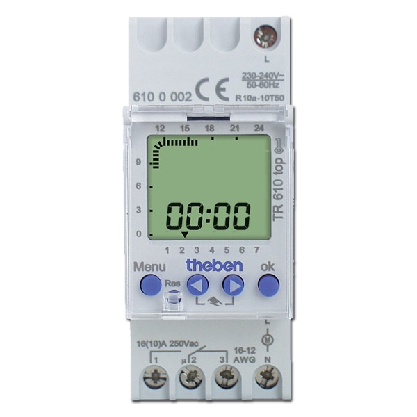 Digitale Zeitschaltuhr TR610 Top2