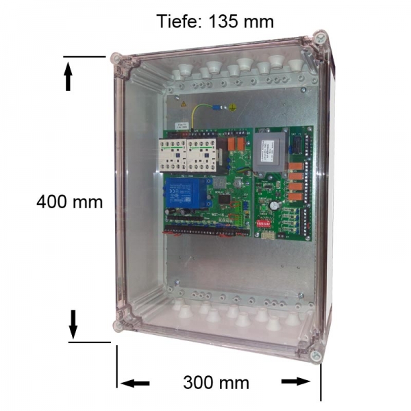 GMF Kompaktsteuerung AST 4 / WST 18 mit Erweiterungsmodul RM-44 fuer WST18