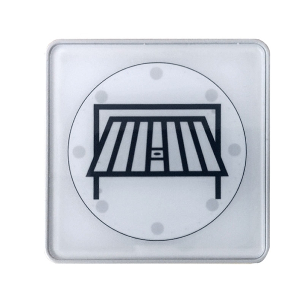 GEBA Kapazitiver Touch-Taster mit LED Anzeigen 1 Kanal TOR AUF