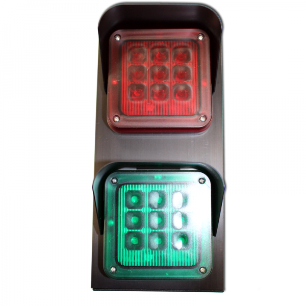 Abexo LED Traffic 2 Ampel Rot Grün 12 und 24 V APE-550-3018