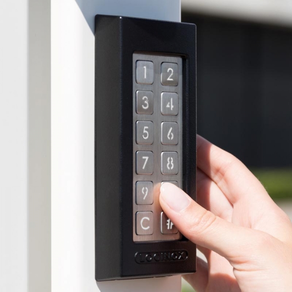 Locinox Codetastatur SlimStone Anwendung