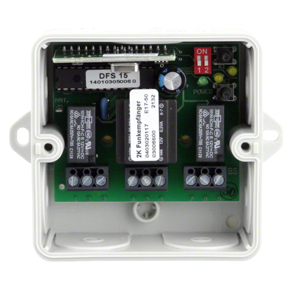 Dickert Funkempfänger E17 27 MHz AM 2 Kanal 230 Volt