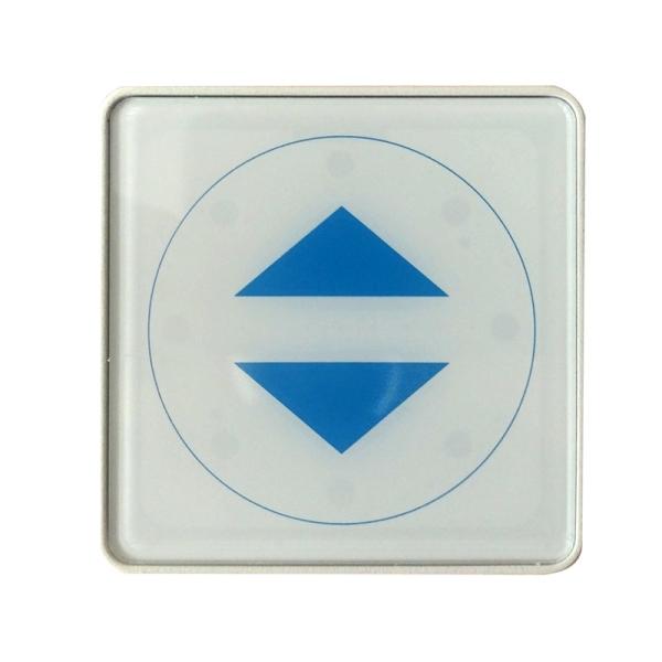 GEBA Kapazitiver Touch-Taster mit LED Anzeigen 2 Kanal TOR AUF ZU