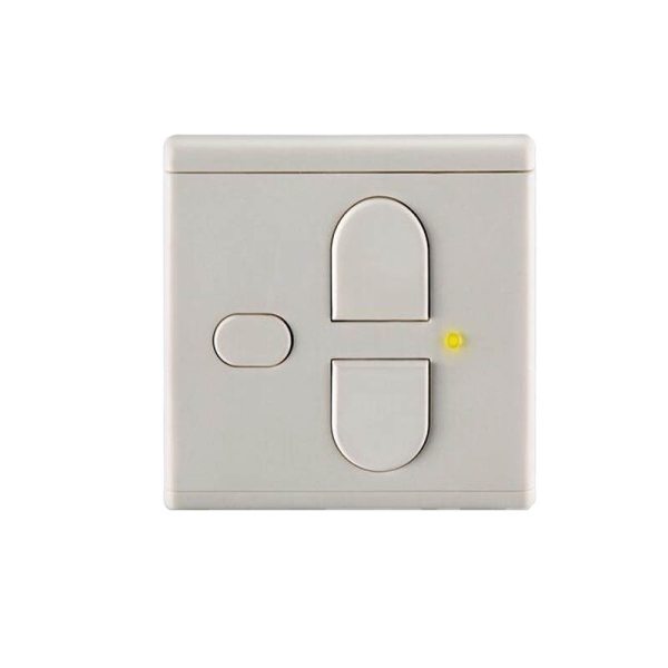 Sommer Wandtaster SOMtouch Aufputz weiß 2 Kanal