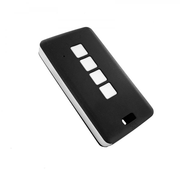 Hauss 101327 Handsender 4-Kanal 433 MHz Fixcode lernfähig