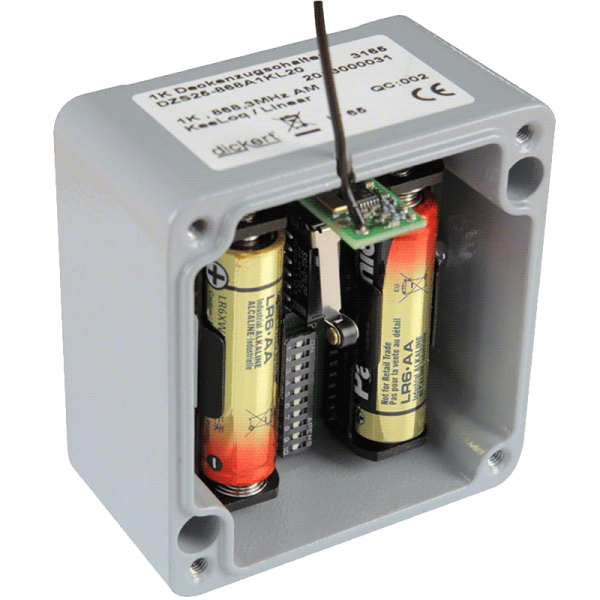 Dickert Deckenzugschalter DZS25 868 MHz 1 Kanal Kunststoffgehäuse