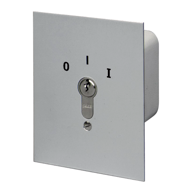 Schlüssel-Schalter 1 Rast-Kontakt AUS/EIN Unterputz