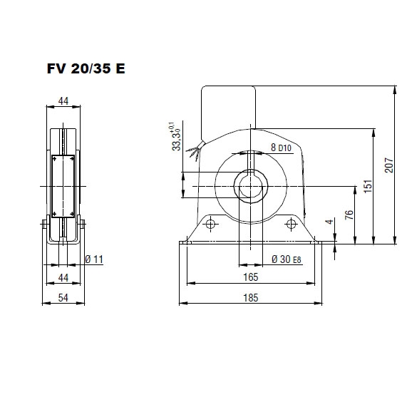 GMF Abrollsicherung FV 20/35 ohne Sicherheitskontakt
