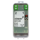 Hörmann Funkempfänger HET 2 868 MHz BiSecur 230 Volt Hörmann Funkempfänger HET 2 868 MHz BiSecur 230 Volt