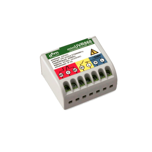 DTM Funkempfänger Mini UVR 868 MHz
