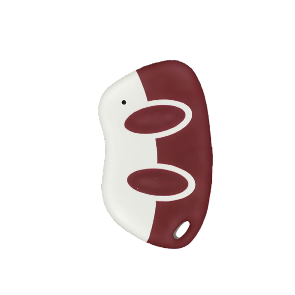 Erone Handsender SETR2641 AM2 433 MHz 2 Kanal weinrot