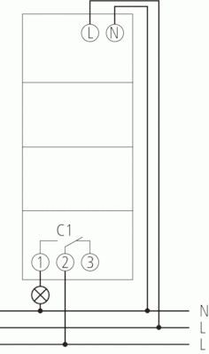 Digitale Zeitschaltuhr TR610 Top2