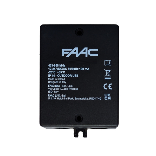FAAC Funkempfänger extern XR2N FDS 433-868 MHz 2 Kanal