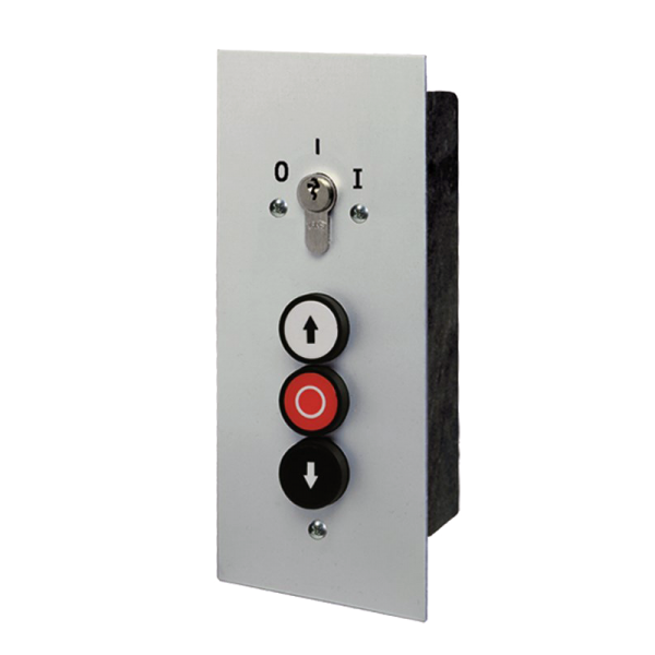 Schlüssel-Schalter 1 Rast-Kontakt AUS/EIN AUF-STOP-AB Unterputz