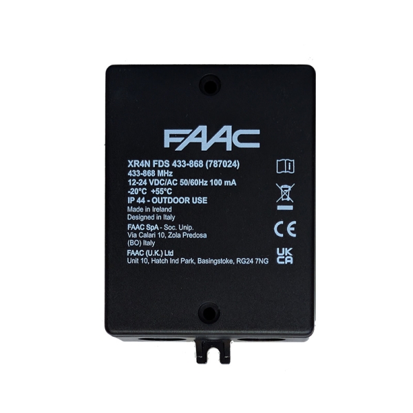 FAAC Funkempfänger extern XR4N FDS 433-868 MHz 4 Kanal