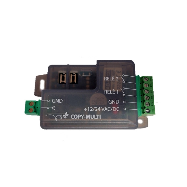 Abexo COPY-MULTI - Empfänger 2 Kanal 433 - 868 Universell selbstlernend Multifrequenz