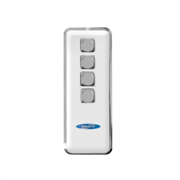 Novotron Handsender 524 433 MHz 4 Kanal silber
