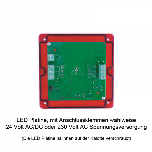 Doppel-Ampel Set LED Rot/Grün inkl. Wandbügel