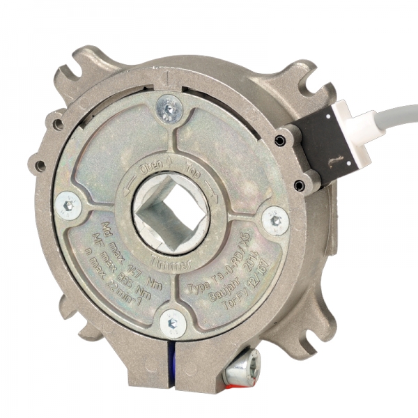 Timmer Abrollsicherung TA0-RD/XS Vierkant 18x18mm blau