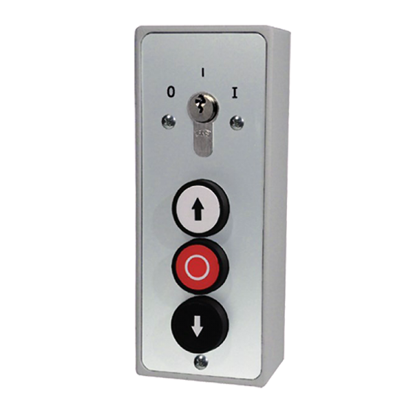 Schlüssel-Schalter 1 Rast-Kontakt AUS/EIN AUF-STOP-AB Aufputz