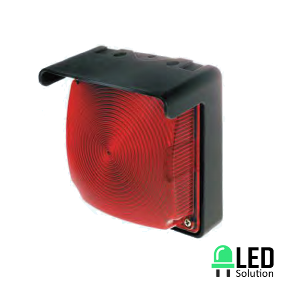 Einzel-Ampel LED inkl. Wandbügel