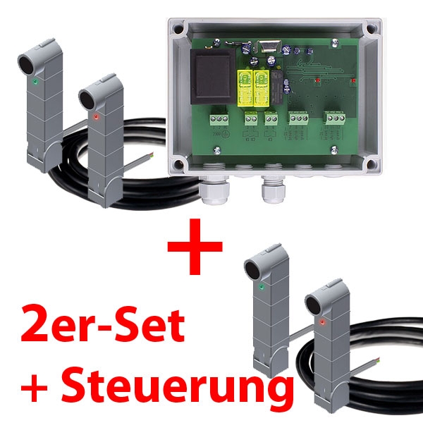 Witt Twin-Pro 2er Set mit Steuergerät AOS 5000, Einzugsicherung mit OSE-Ausgang