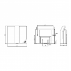 : Geba Funkempfänger 868 : Geba Funkempfänger 868 MHz 1 Kanal 230V