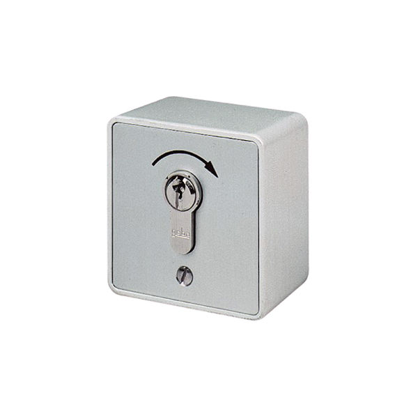 Miniatur Schlüssel-Taster 1 Tast-Kontakt Impuls Aufputz