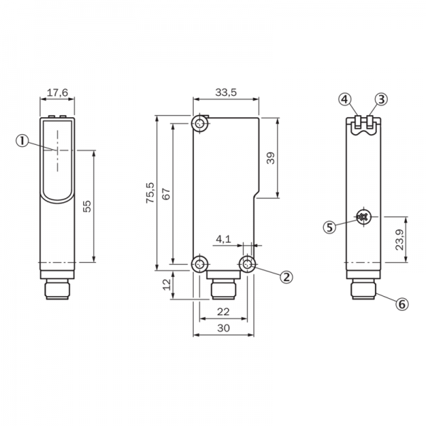 Sick Einstrahl-Sicherheits-Lichtschranken L28 Paar