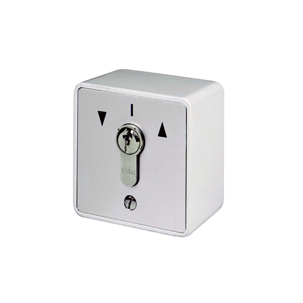 Miniatur Schlüssel-Taster 2 Tast-Kontakt AB/AUF Aufputz