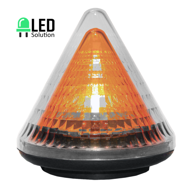 LED Blinkleuchte 24V gelb
