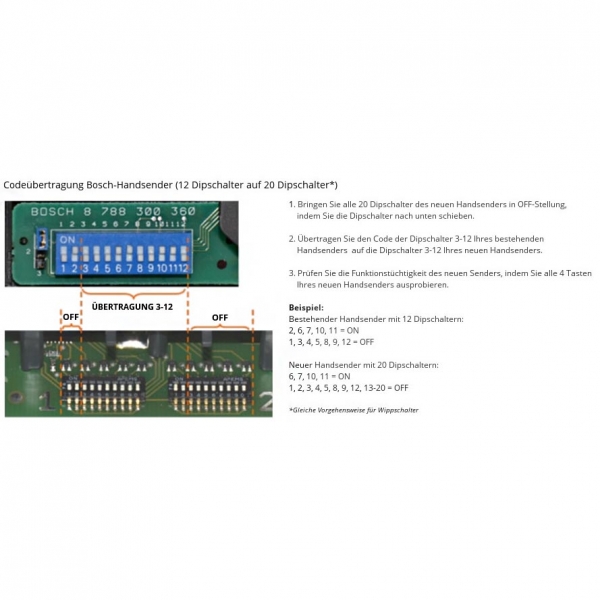 Somfy Handsender 26,975 MHz 4 Kanal