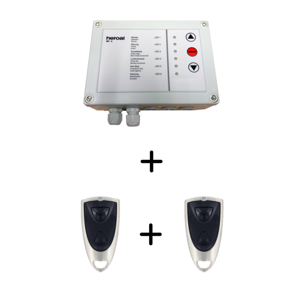 SET: Heroal MT4 + 2x DTM Victory 2P 433 MHz (metall)