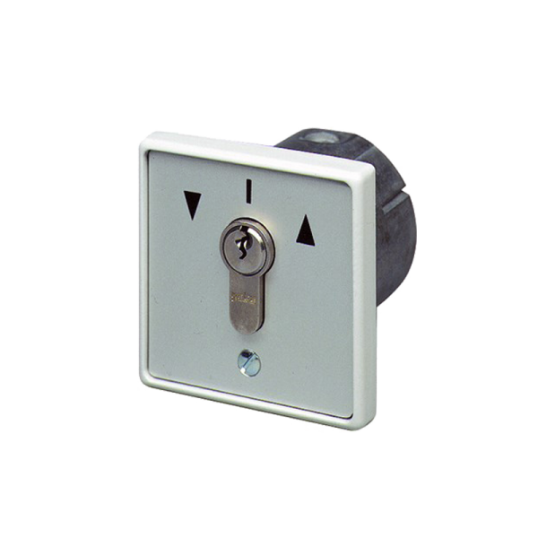 Miniatur Schlüssel-Taster 2 Tast-Kontakt AB/AUF Unterputz