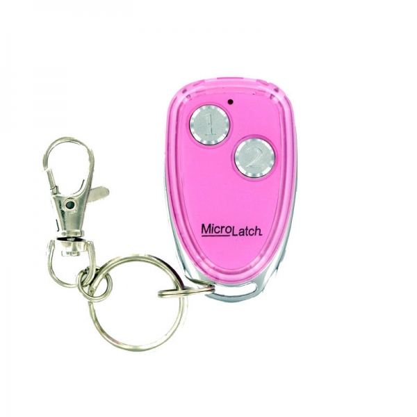 MicroLatch Handsender FOB-2B Pink 433 MHz 2 Kanal