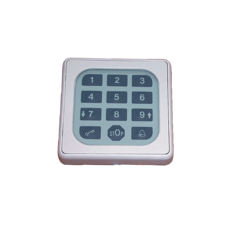 Code Tastatur Edelstahl Tastenfeld Beleuchtet F. Geba Cody