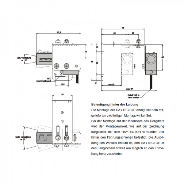 Fraba Einzugssicherung Raytector